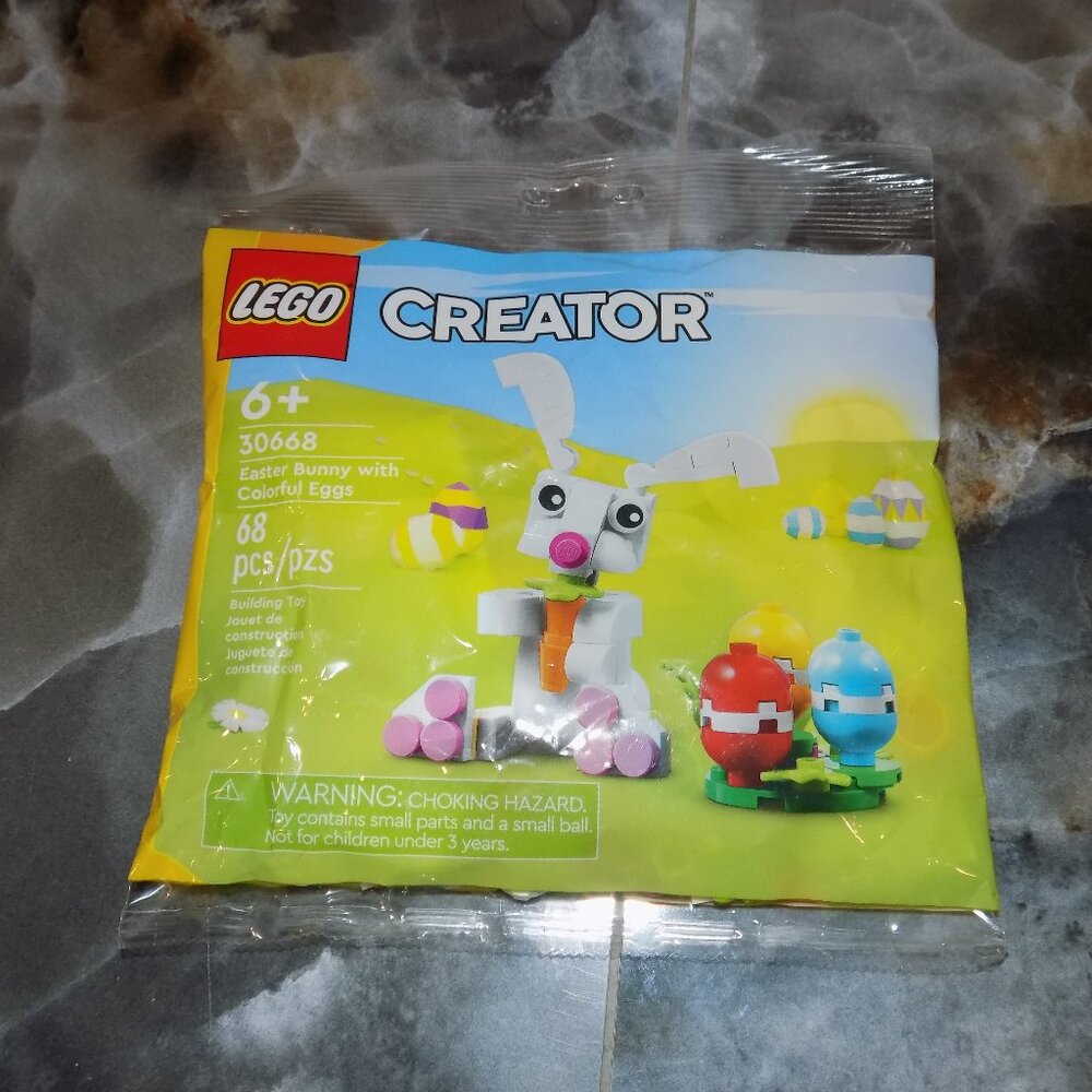 LEGO Creator Easter Bunny with Colorful Eggs Sealed Polybag #30668 NEW